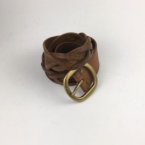 Lucky Brand  Brown Boho  Genuine Leather Belt